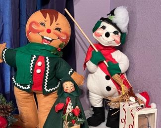 VINTAGE Annalee Christmas Figures
