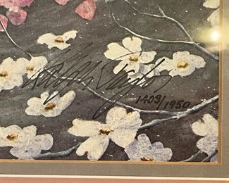 Framed limited edition Framed Print signature