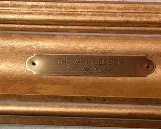"The ART Lesson"  L. Gordon