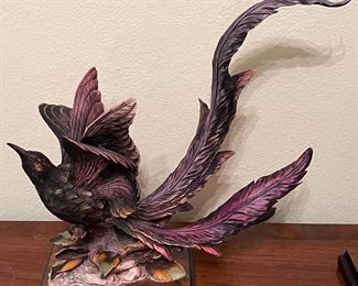 Signed and Numbered large FLORENCE Italy bird figure by Giuseppe Armani 