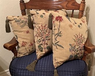 Botanical Tassel Pillows