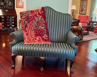 Large Royal Double Setee Upholstered 