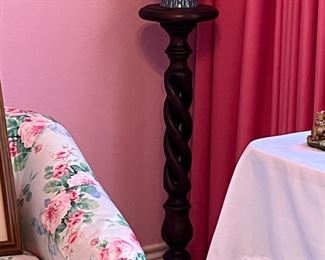 Barley Twist plant stand