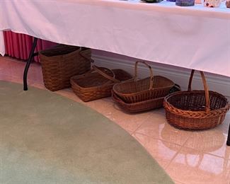 Longaberger baskets and others