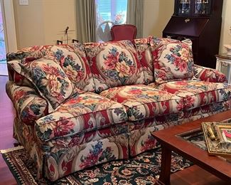 Bright Floral Sofa