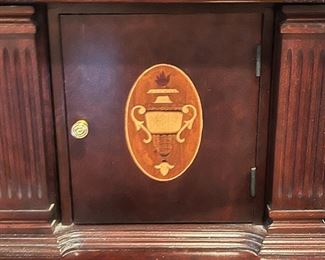 Desk Secretary Inlay Decoration