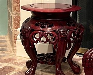 Hand Carved stand #2