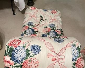 Custom Made KING bedspreads with dust ruffle