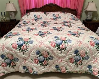 King Custom Bedspread 
