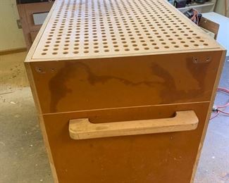 Shop Sanding Table with Dust Collection System