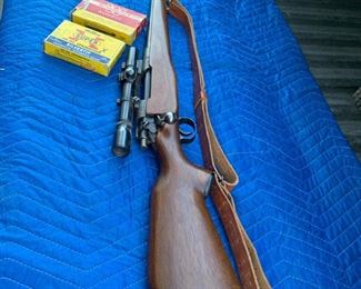 Bedfield 30-06 Rifle with Weaver Scope