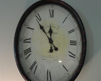 Metal frame Wall Clock