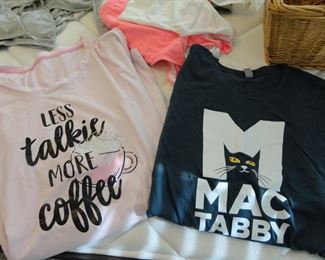 More PJ's and assorted MAC Tabby shirts