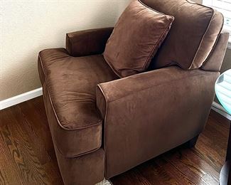 Chocolate Brown Armchair by lane