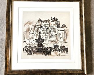 Sketch Art - Scenes in London