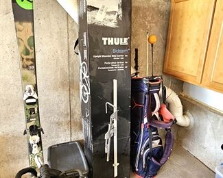 Thule Side Arm Bike Rack, Skis equipment, Gold Equipment