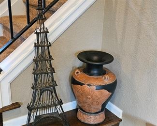 Assorted Pottery and decor