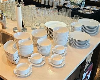 Ikea White Dishes