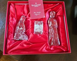 Waterford Crystal Nativity (NIB)