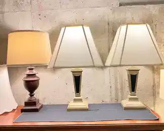 Assorted Table Lamps