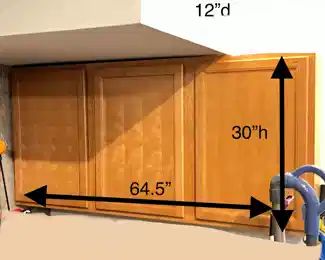 Kitchen cabinets in beautiful condition!
Measurment's are approximate. This was the original kitchen when home was purchased. Owner replaced them and used these cabinets as storage in garage and storage area. They are in very good condition! Buyers will be responsible for taking down and moving but they are easy to load from the garage! Priced to GO!