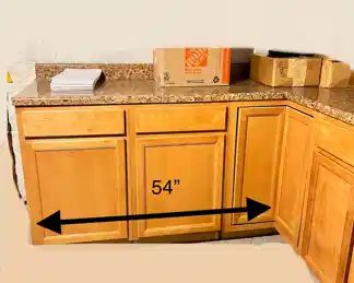 Kitchen cabinets in beautiful condition!
Measurment's are approximate. This was the original kitchen when home was purchased. Owner replaced them and used these cabinets as storage in garage and storage area. They are in very good condition! Buyers will be responsible for taking down and moving but they are easy to load from the garage! Priced to GO!