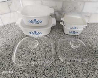 New Cornflower Cassarole Dishes