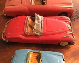 Vintage model cars