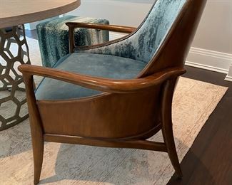  Pr. Palecek “Woodland” armchairs                                                               36"h x 33"w x 25"d