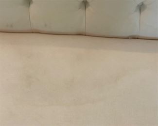 Now $595.00 - Was $850.00 Williams-Sonoma Chesterfield sofa -                       31"h x 95"long x 42"d     *some staining