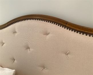 Now $315.0 - Was $450.00 Pottery Barn “Gabriella” king headboard 