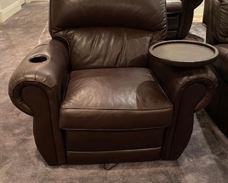 Now $595.00 - Was $850.00 each Motorized leather recliner - 3 available  38"h x 42"w x 42"d                             *must be professionally removed
