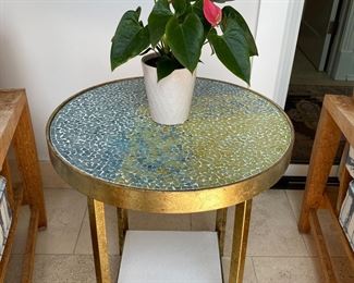 Now $280.00 - Was $400.00 Global Views Tide Side Table  24"h x 22" diameter