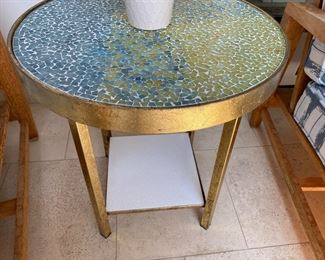 Now $280.00 - Was $400.00 Global Views Tide Side Table  24"h x 22" diameter