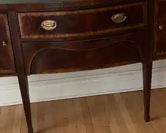 Now $525.00 - Was $750.00 Henredon 18th Century Portfolio inlaid Federal style sideboard 72 x 23 1/2 x 37h  *pickup in Wilmette