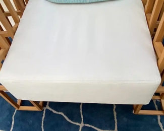 $2,400.00 Pair Kenneth Cobonpue “Tilt Easy armchairs   2 pair available                                                                                          H: 24.41 x W: 36.23  D: 37.41 in                                                Seat Height: 16.54 in