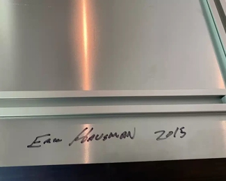 Eric Hausman photo mounted on aluminum 