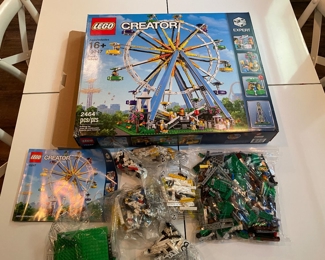 Lego Creator #10247 Ferris Wheel - opened  most components in original sealed bags