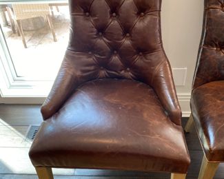 $200.00 Restoration Hardware leather chair