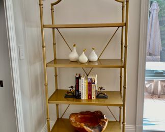  Pottery Barn Maison bookshelf  32" wide x 15" deep x 79" high