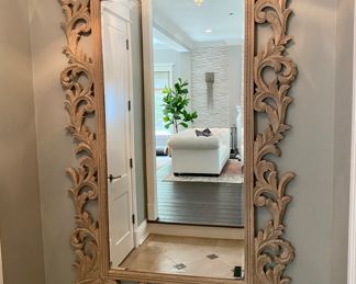 Now $595.00 - Was  $850.00 Restoration Hardware Rococo mirror        54"W x 85"H