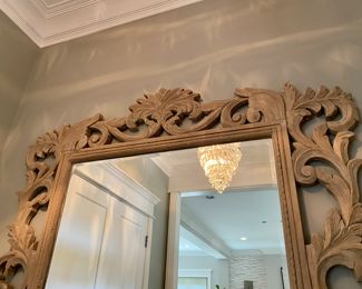 Now $595.00 - Was  $850.00 Restoration Hardware Rococo mirror        54"W x 85"H