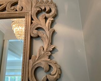 Now $595.00 - Was  $850.00 Restoration Hardware Rococo mirror        54"W x 85"H