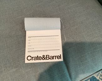 Pair Crate & Barrel swivel rockers    31"h x 29"w x 34"d