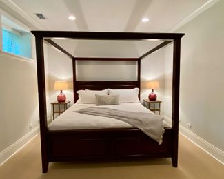 Now $595.00 - Was $850.00 King canopy bed frame 