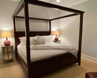 Now $595.00 - Was $850.00 King canopy bed frame 