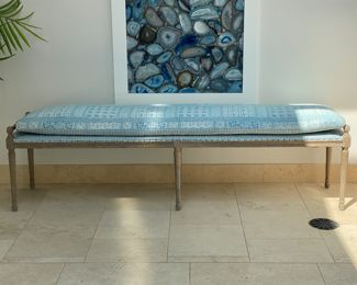 Four Hands Lucille bench                                                                     D 173⁄4" / W 663⁄4" / H 241⁄2"