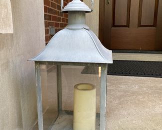 Now $195.00 - Was $285.00  Pr. Napa Home & Garden lanterns  23"h