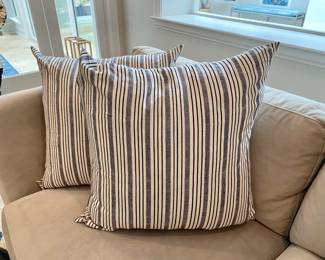 Now $87.00 - Was $125.00 Pair Jayson Home pillows 22" square