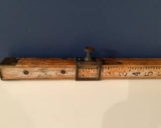 $150.00 Antique surveyor's staff